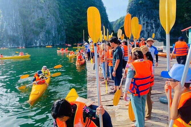Lan Ha Bay Full Day Boat Tour from Hanoi/ Cat Ba - Key points at a glance