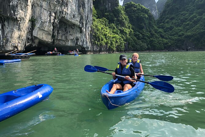 Lan Ha Bay Full Day With Cave, Kayaking And Swimming - The Hospital Cave and Trung Trang question