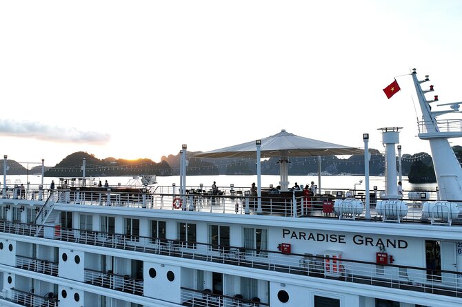 Lan Ha Bay Overnight on Paradise Grand Cruise - Tai Chi and breakfast on the second morning