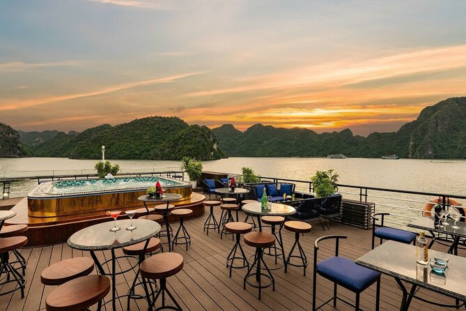 Lan Ha - Ha Long Bay 5Star cruise-Private balcony cabin 2day trip - The return trip and the food plan