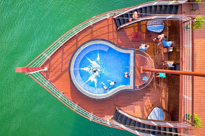Le Journey Elegance Cruise 5 Star Lan Ha Bay - All Inclusive 2D1N - Evening on the bay