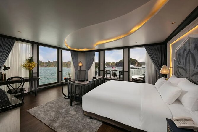 Le Journey Luxury Cruise 5 Star Lan Ha Bay - All Inclusive 2D1N - The overnight cabin and onboard comfort