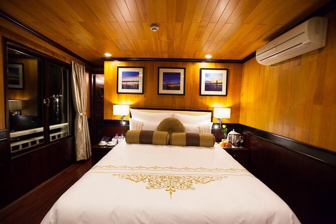 LIKE A BOSS-Luxury options-2d/1n All inclusive in Halong Bay - Luon Cave, kayaking, and Titop Island