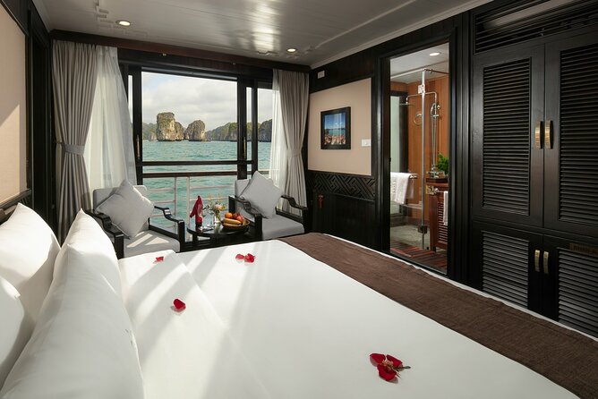 Lily Cruise 2-day explore Bai Tu Long from Hanoi - What the overnight cabin adds