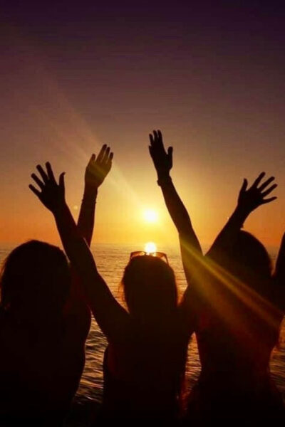 Lumio: Sunset Boat Tour in the Bay of Calvi