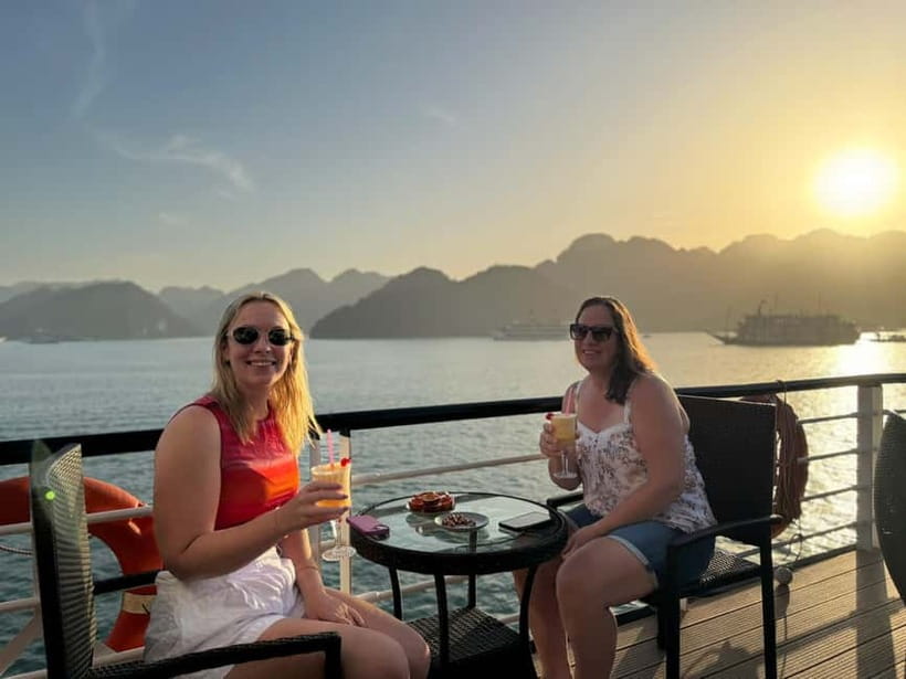 Luxury 5-Star Halong Bay Overnight Cruise: full board, kayak - From Hanoi to Tuan Chau Marina