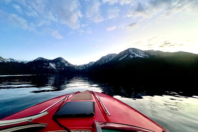 Luxury boat tour of Emerald Bay in the Grateful Red - D.L. Bliss and Rooster Rock