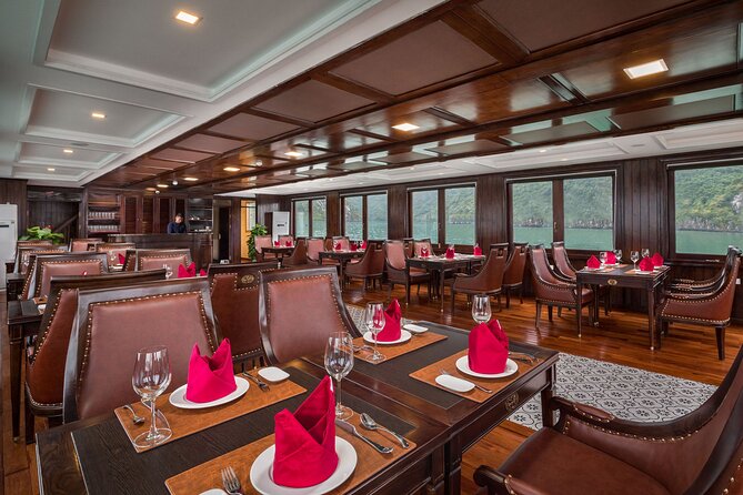 Luxury Cruise 5 star Top Tier Lan Ha bay 2D1N/ 3D2N - The Hanoi pickup and ride to Tuan Chau Island
