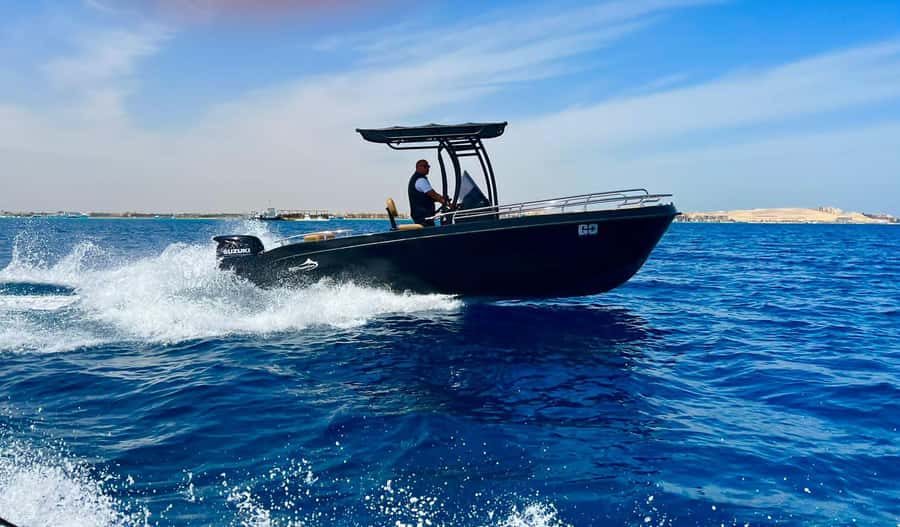 Makadi: Giftun Island Speedboat Cruise to Orange Bay & Lunch - Key points at a glance