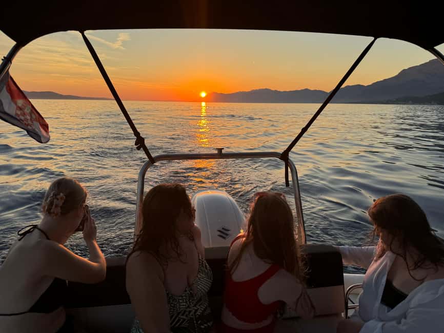 Makarska: Speedboat Sunset Tour to hidden bay on island Brač - Puntica Bay on Brač: your main stop