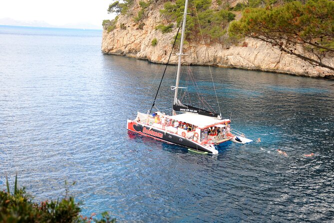 Mallorca Catamaran Tour in the Bay of Pollensa - Swimming, snorkeling, and paddleboarding