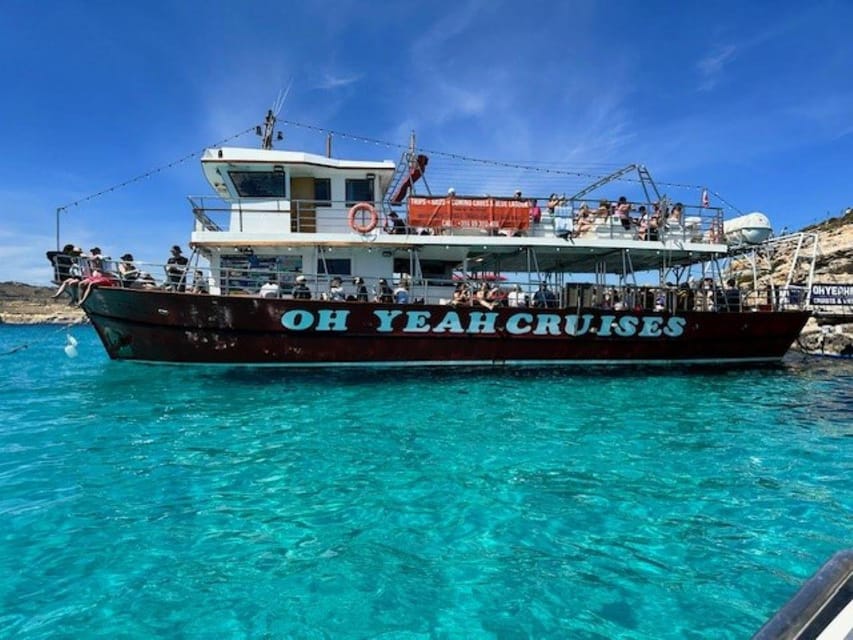 Malta: Gozo Comino and Blue Lagoon Boat Tour with Swim Stop - A big view of Malta’s islands for $33