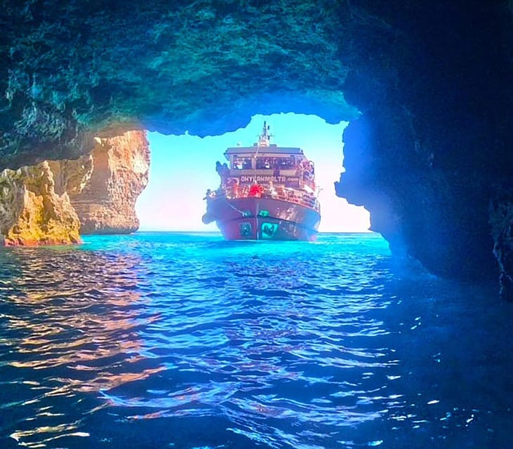Malta: Gozo Comino and Blue Lagoon Boat Tour with Swim Stop - Leaving Mellieħa Bay at 9:30