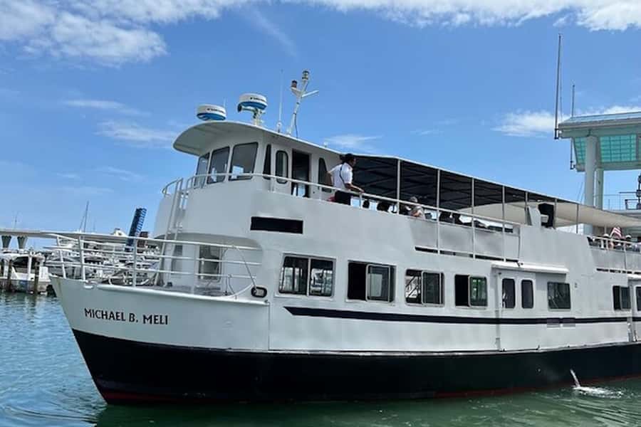 Miami: Biscayne Bay Millionaire's Row Boat Tour - Boarding the two-level sightseeing boat