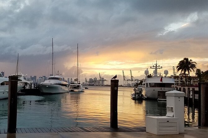 Miami: Skyline Sunset Cruise Biscayne Bay - What the bilingual guide adds