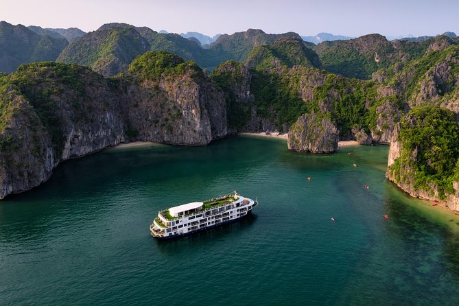 Mon Chéri Cruise 5 star: Unique 2 Days Tuan Chau - Halong bay - Lan Ha Bay - Leaving Got Pier for Lan Ha Bay