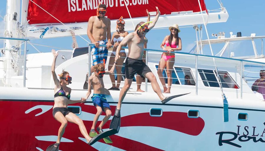 Montego Bay: Reggae Family Catamaran Cruise with Snorkeling - Setting Sail From Montego Bay