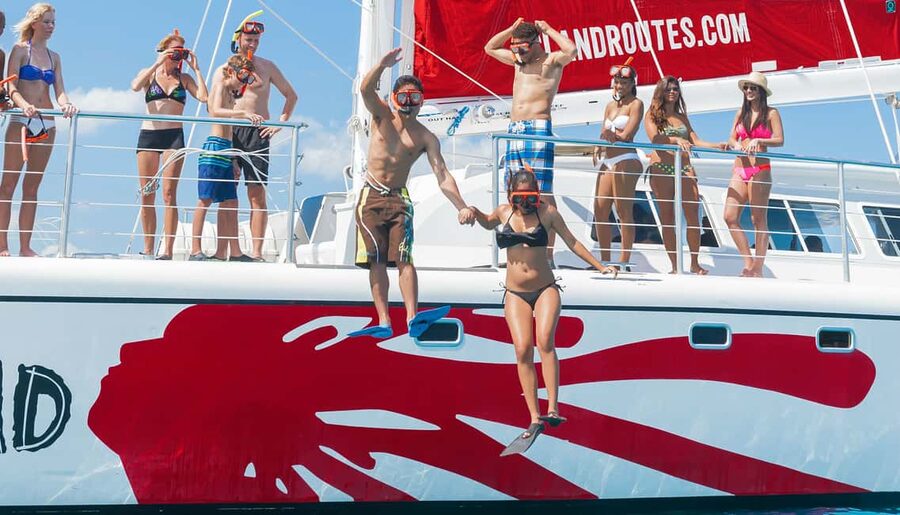 Montego Bay: Reggae Family Catamaran Cruise with Snorkeling - Booking Timing and Cancellation