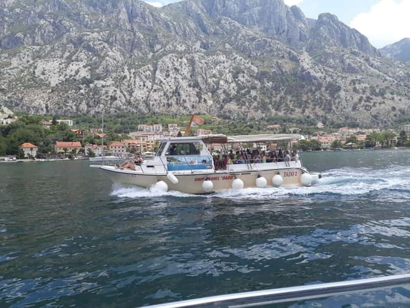 Montenegro Day Trip & Kotor Bay Short Boat Cruise - Arriving in Kotor from the water
