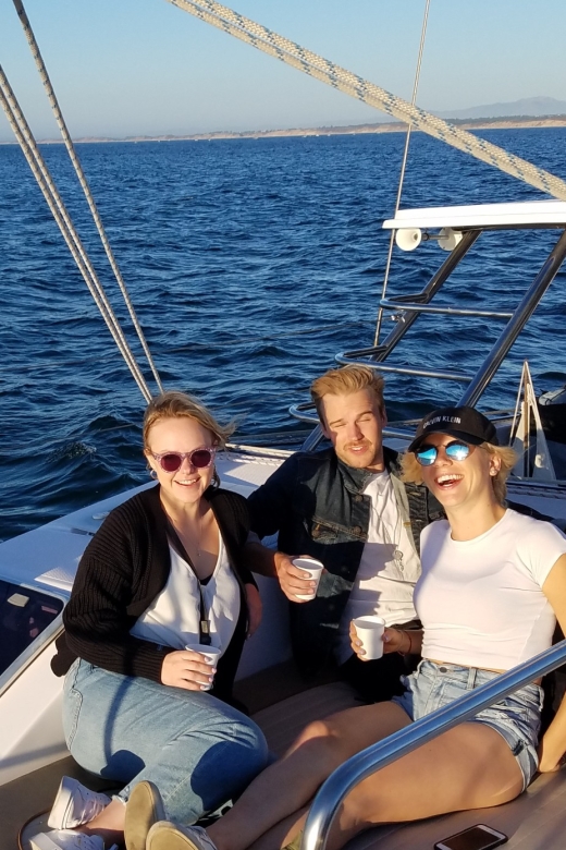 Monterey Bay: Sunset Catamaran Sailing Cruise - Sailing out of Monterey Harbor before sunset