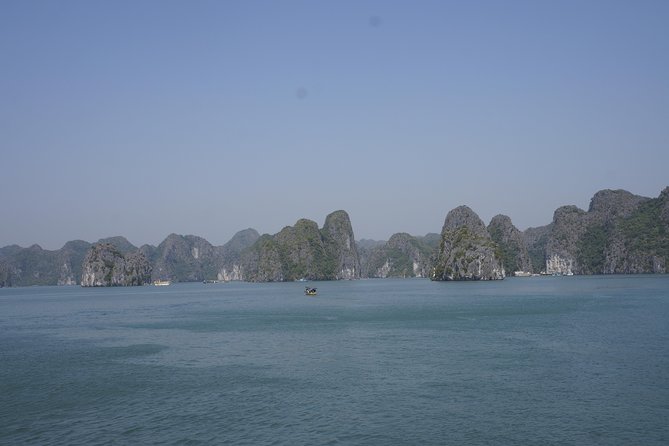 Most favorite full day boat tour with kayaking in Lan Ha bay, Ha Long bay - Morning pickup from Cat Ba town