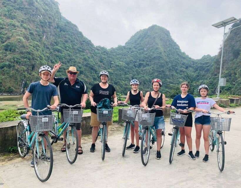 Most Luxurious Day Trip to Lan Ha Bay with Lunch from Hanoi - Viet Hai Village by electric car or bicycle