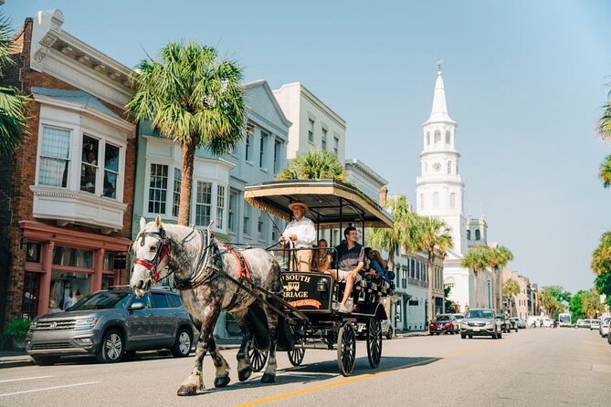 Myrtle Beach to Charleston with Horse & Carriage Ride, Harbor Cruise, Boone Hall - Key points to know before booking