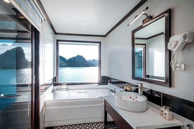 New Doria Cruise 2 days 1night exploring Lan Ha Bay with transfer - What the $213.85 price really covers