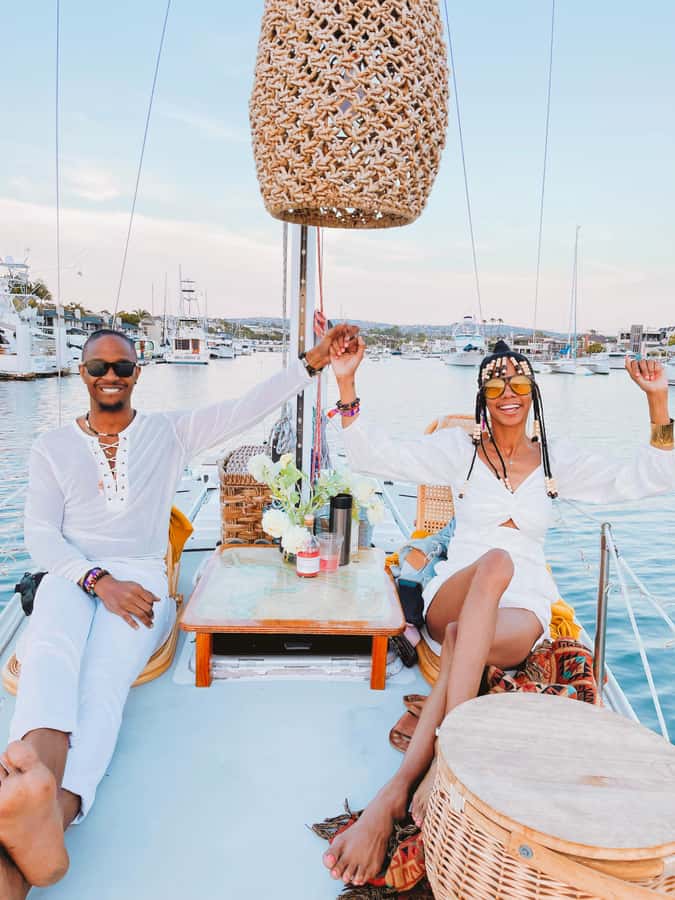Newport Beach: The Boat People Cruise-Private Harbor Cruises - The bow is the main attraction