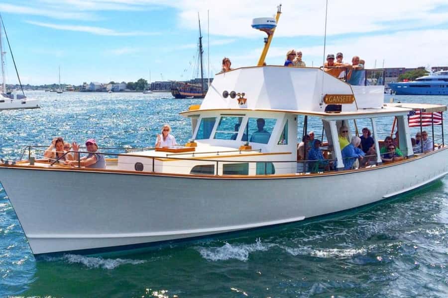 Newport, RI: Afternoon Grand Cruise of Narragansett Bay - Del’s lemonade, a cash bar, and quahog stuffies