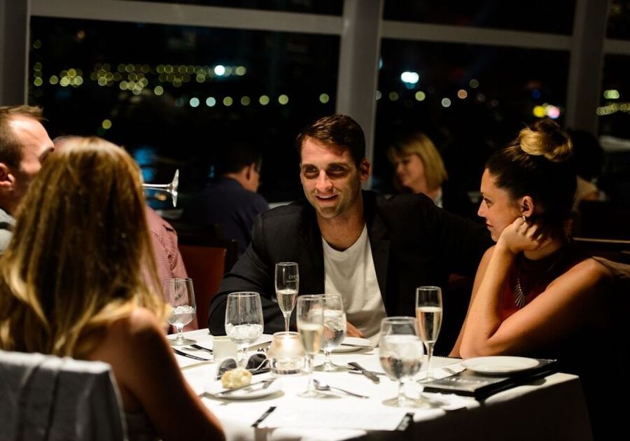 NYC: New Year's Eve Buffet Dinner Fireworks Harbor Cruise - The three-course buffet and open bar