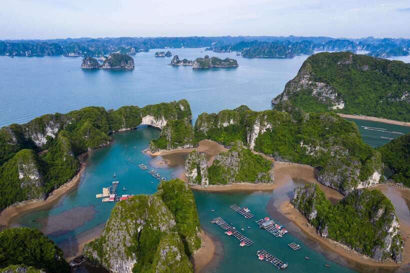Optional Halong Bay Day Cruise with Caves, Islands & Lunch - Luon Cave: choose kayaking or a bamboo boat