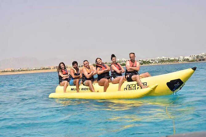 Orange Bay Boat Trip with water Activates - Key points at a glance