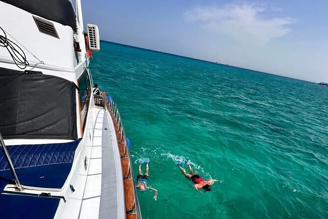 Orange Bay Boat Trip with water Activates - What this Hurghada boat trip is really about