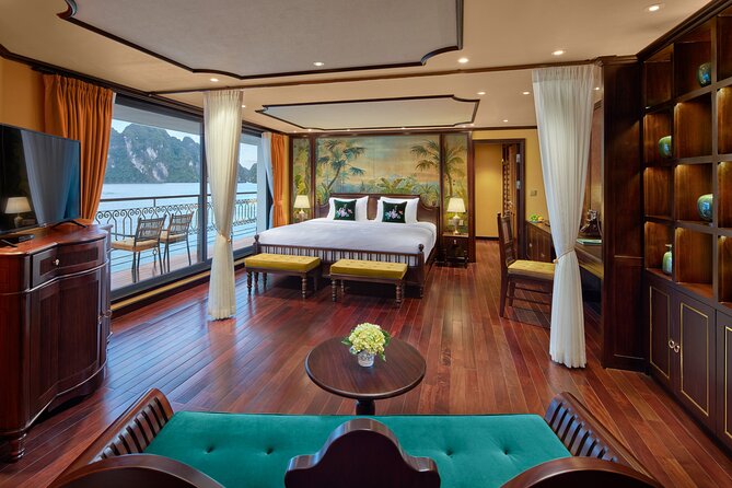 Overnight Indochine Premium Cruising Tour at HaLong (From Halong) - Evening aboard Indochine Premium