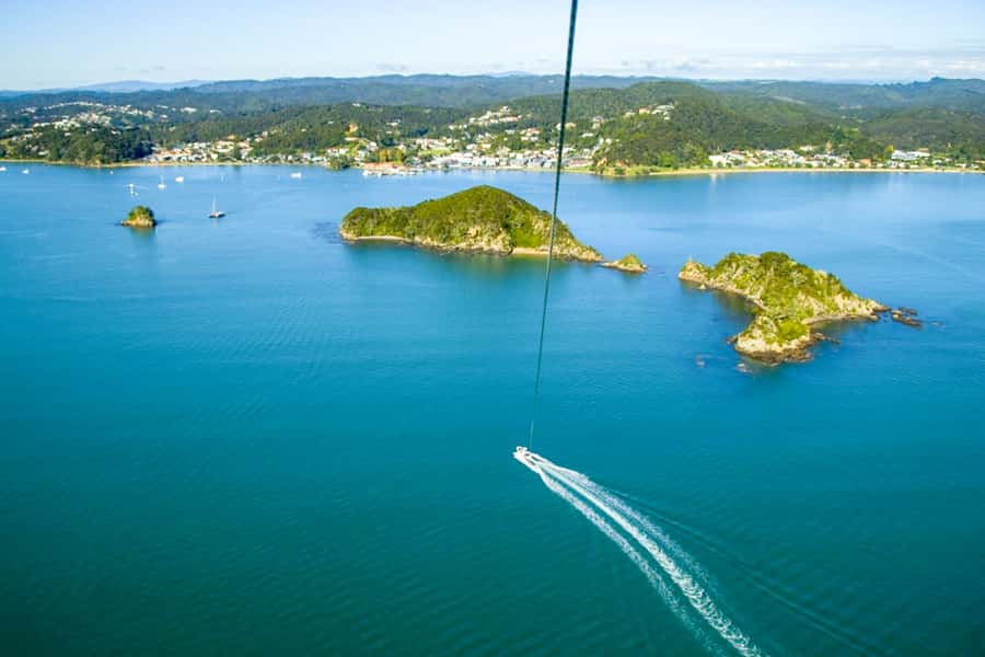 Paihia: Bay of Islands Parasailing Flight - Key points at a glance