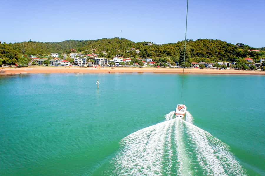 Paihia: Bay of Islands Parasailing Flight - Photos, phones, and the optional GoPro