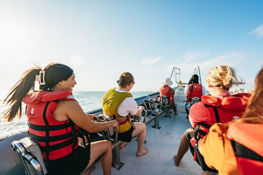 Palma Bay: 1-Hour Speedboat Adventure - The cave visit and the swim stop