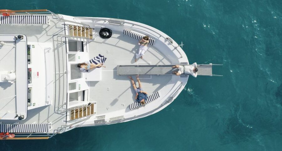 Palma de Mallorca: Bay of Palma Night Boat Cruise - The two-hour route across the bay