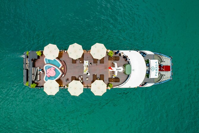 Pamela Halong Bay 5 Star Cruise with Jacuzzi Pool and Transfer - Boarding at Halong International Port