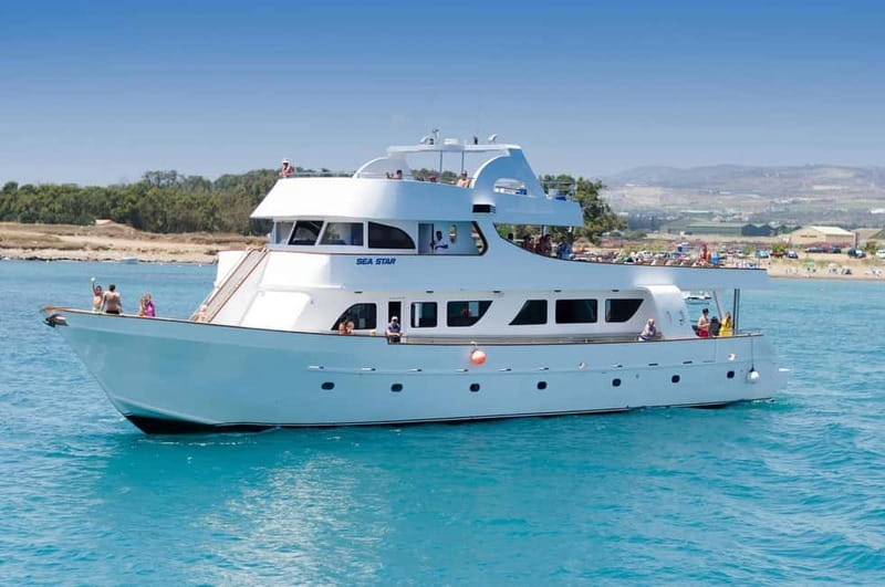 Paphos: Sea Star Cruise to Coral Bay - A four-hour view of the Paphos coast
