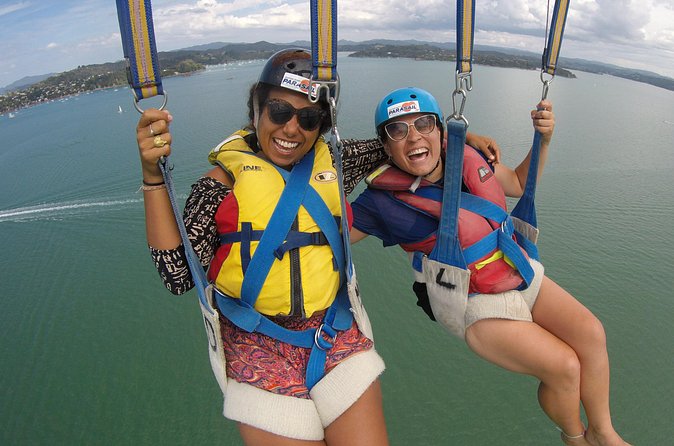 Parasailing Adventure Over the Bay of Islands - Takeoff is smoother than you might expect