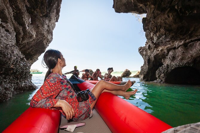 Phang Nga Bay and James Bond Island with Canoeing By Big Boat - Ko Na Khae: a short chance to swim