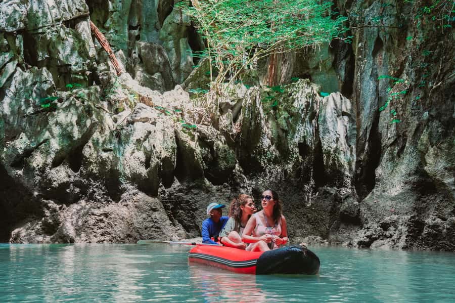Phang Nga Bay Day Tour & Canoeing by Big Boat (Not crowded) - Hong Island and its animal-like formations