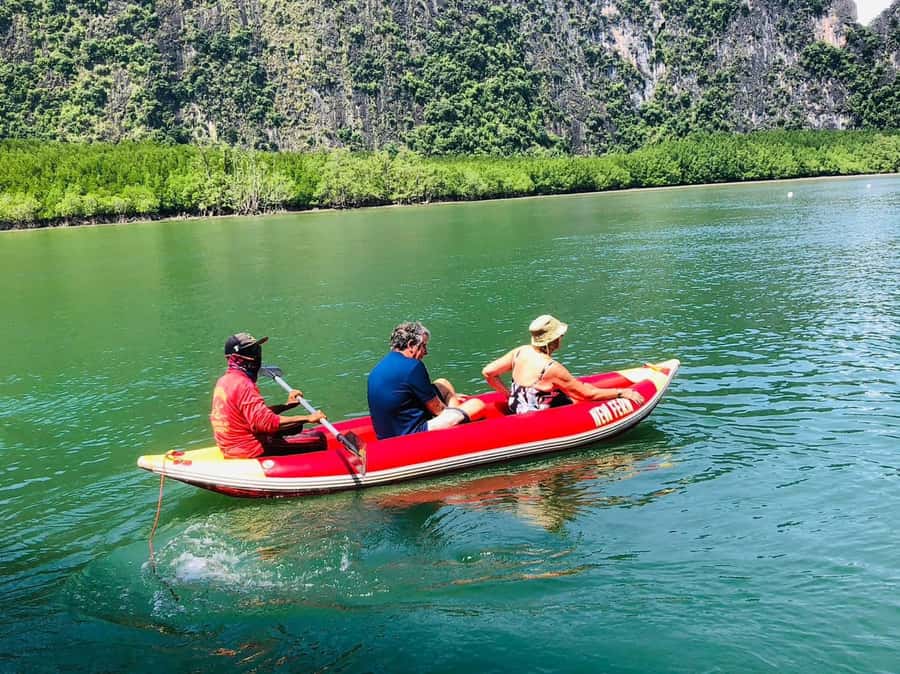 Phang Nga Bay: James Bond Island Kayak and Snorkeling Tour - Swimming and snorkeling at Khai Islands