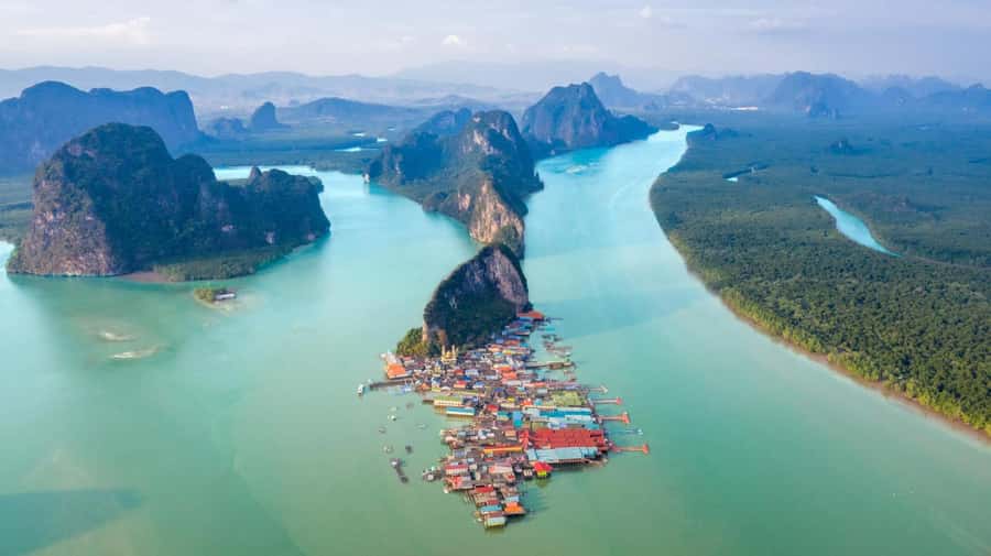 Phang Nga Bay: James Bond Island Kayak and Snorkeling Tour - Seeing Phang Nga Bay from the boat