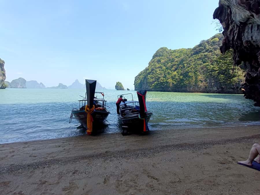 Phang Nga Bay: Private or Small-Group Day Trip - Canoeing through caves with a paddle guide