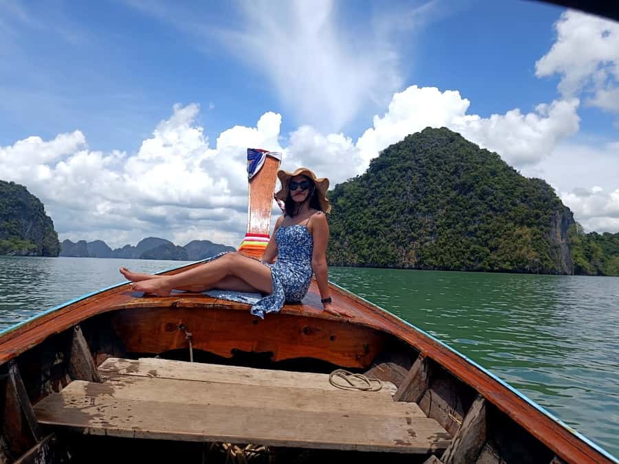 Phang Nga Bay: Private or Small-Group Day Trip - A swim break at a secluded beach