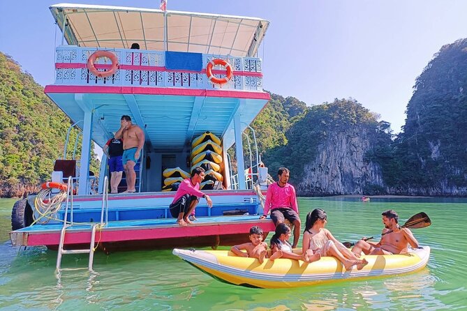 Phang Nga Bay Sea Cave Canoeing & James Bond Island by Big Boat - Thai buffet lunch, snacks, and dietary choices