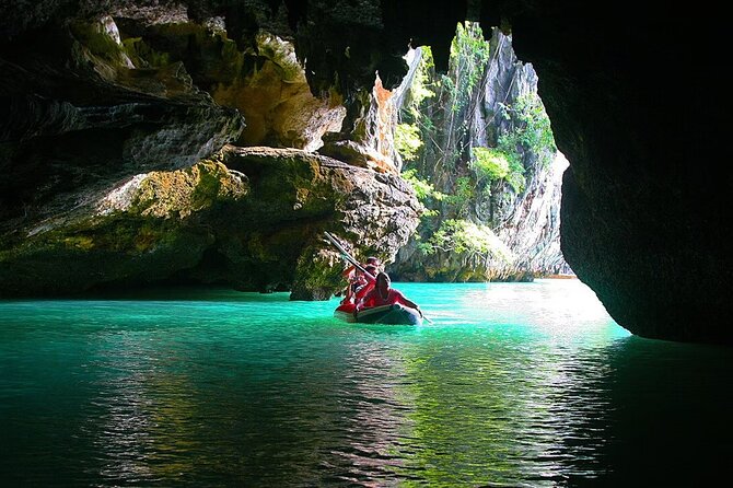 Phang Nga Bay Sea Cave Canoeing & James Bond Island by Big Boat - Guides and the feel of the crew